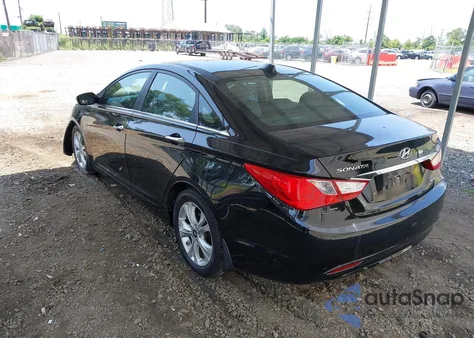 2012 Hyundai Sonata Limited из США, поврежденный, VIN 5NPEC4AC1CH400315